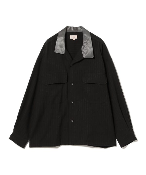 新品 NEZU YOHINTEN ジャカードシャツ fennica（フェニカ）NEZU YOHINTEN / ジャカード ニットシャツ