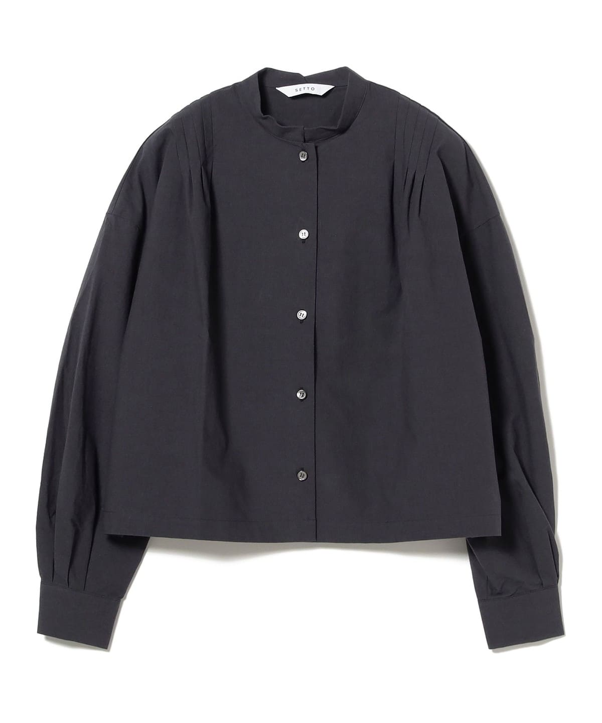 SETTO セット / PLEATS SHIRT プリーツ シャツ シャツ・ブラウス WOMEN NAVY ONE SIZE SETTO セット / PLEATS SHIRT プリーツ シャツ シャツ・ブラウス WOMEN NAVY ONE SIZE