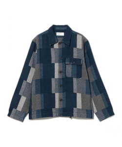 Universal Works / パッチワーク オーバーシャツ