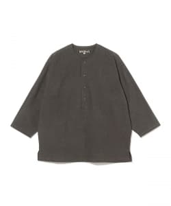 HAVERSACK / ノーカラー プルオーバー シャツ