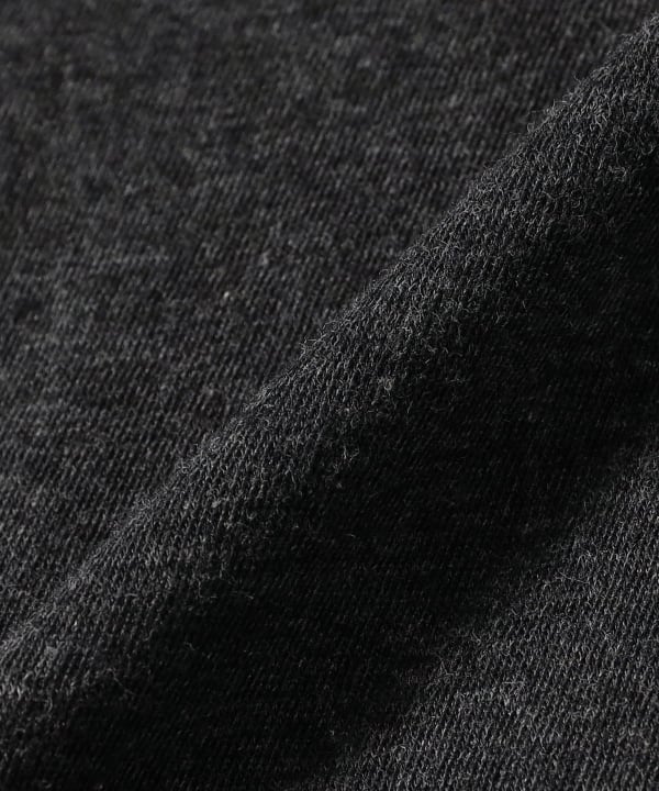 homspun / 天竺 長袖Tシャツ チャコールグレー