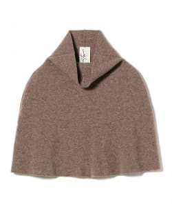 quitan / Mayu FULLING KNIT-SEWN PONCHO