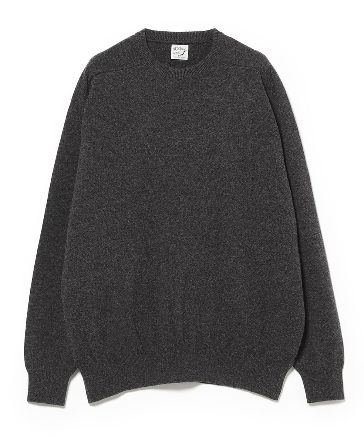 orSlow オアスロウ / CREW NECK ニット トップス MEN CHARCOAL. G 3(L)