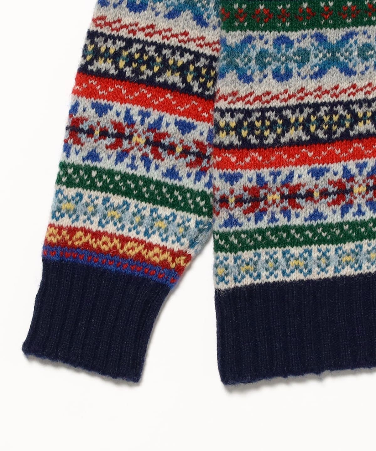 fennica（フェニカ）【別注】Jamieson's Knitwear / フェアアイル柄