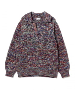 COOHEM / COLORMIX PULLOVER KNIT ニット