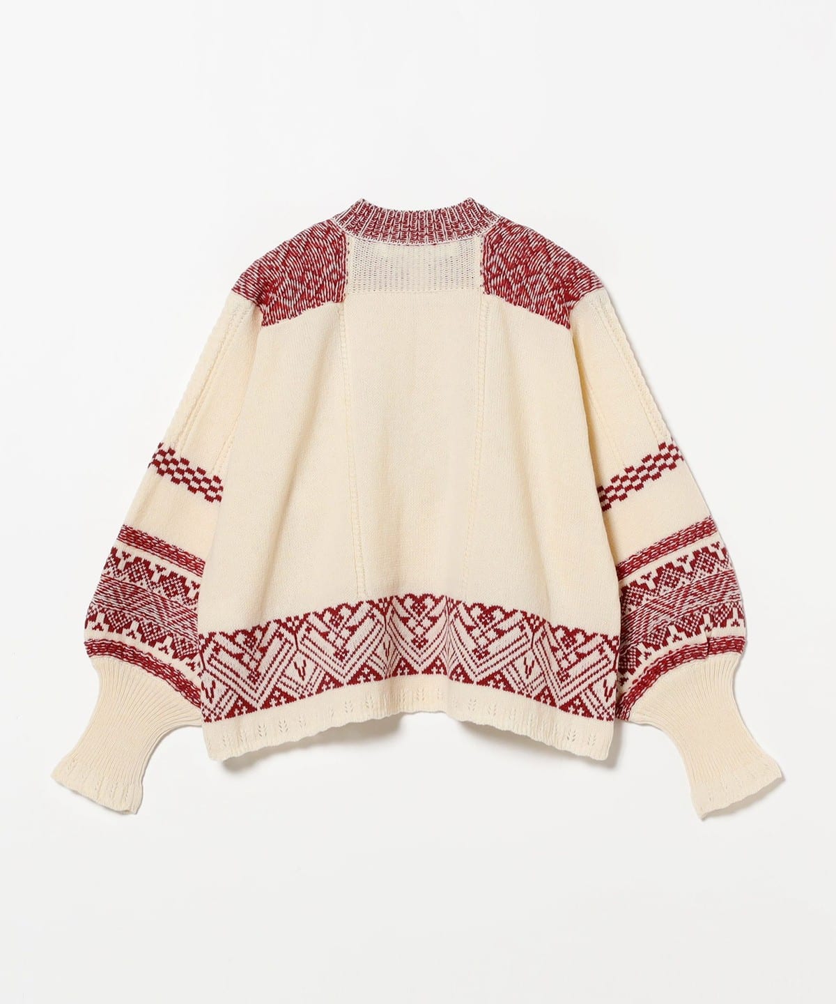 fennica（フェニカ）ASEEDONCLOUD / Seiyakou jacquard blouse ニット