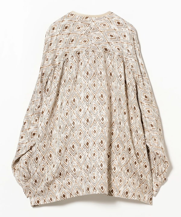 fennica fennica NEZU YOHINTEN / Ethnic print no-collar