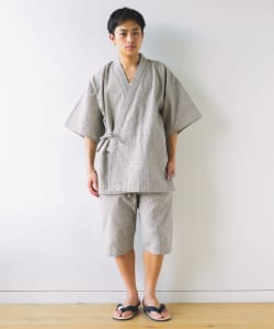 【別注】長尾織布 / しじら織り 甚平