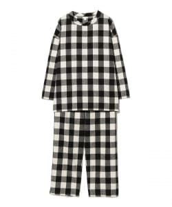 homspun / ブロックチェック プルオーバー ルームウェア セット