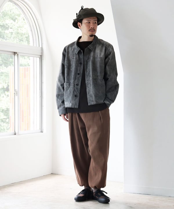 fennica（フェニカ）fennica / 墨染め French work Court Jacket