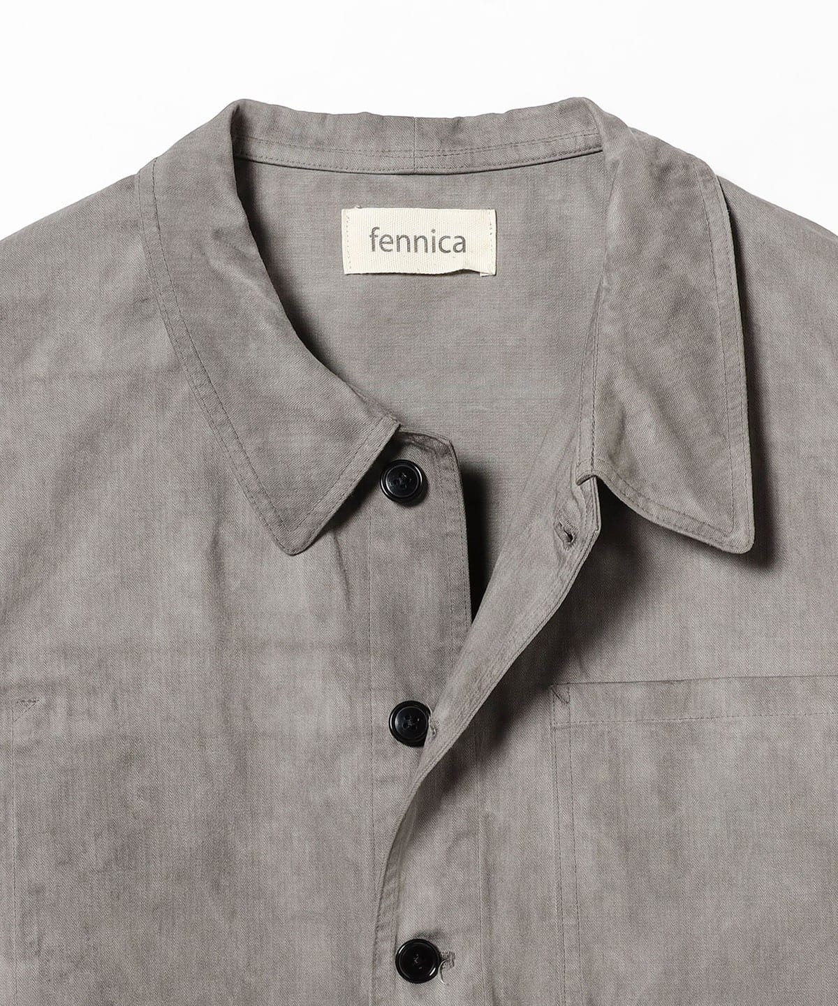 fennica（フェニカ）fennica / 墨染め French work Court Jacket