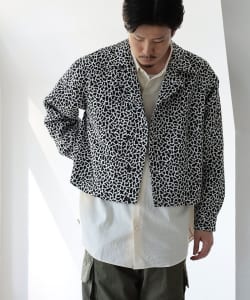 NEZU YOHINTEN / アニマルジャカード シャツジャケット
