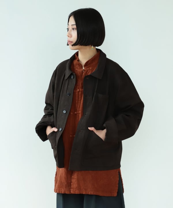 fennica(フェニカ)fennica / 奄美大島 泥染め French work fennica(フェニカ)fennica / 奄美大島 泥染め French work