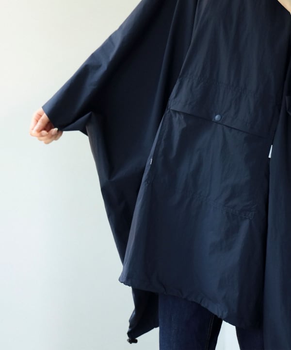 【別注】小松マテーレ / ダントツ撥水(R) ポンチョ ※商品の色味は白背景商品単体で撮影した画像をご参照ください。
