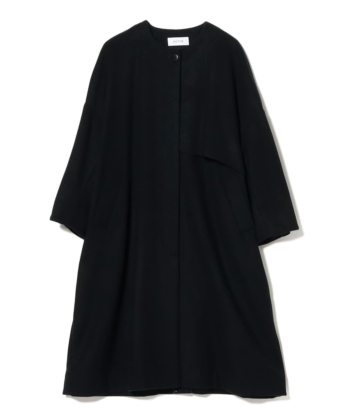 SETTO セット / GAN COAT コート コート WOMEN NAVY ONE SIZE SETTO セット / GAN COAT コート コート WOMEN NAVY ONE SIZE