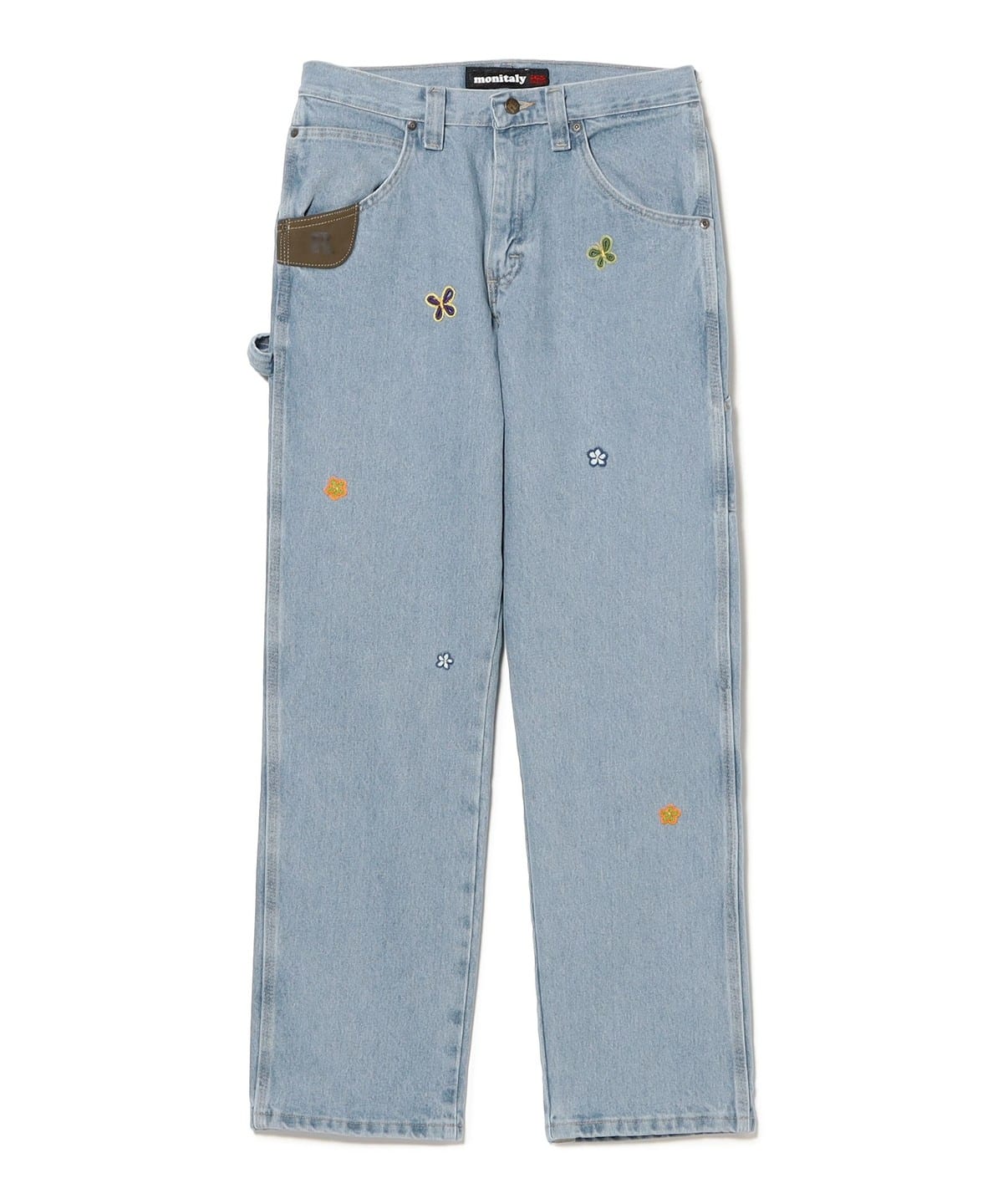 Monitaly ���j�^���[ / CROCHET PAINTER PANTS �h�J �f�j���p���c �p���c MEN CHAMBRAY M