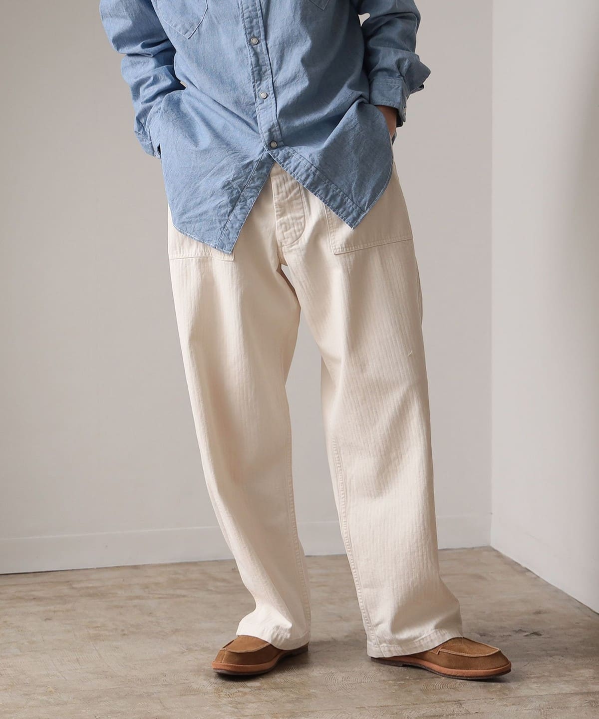orSlow オアスロウ / SUMMER FATIGUE PANTS ヘリンボーンツイル パンツ パンツ MEN ECRU H66 4(LL) orSlow オアスロウ / SUMMER FATIGUE PANTS ヘリンボーンツイル パンツ パンツ MEN ECRU H66 4(LL)