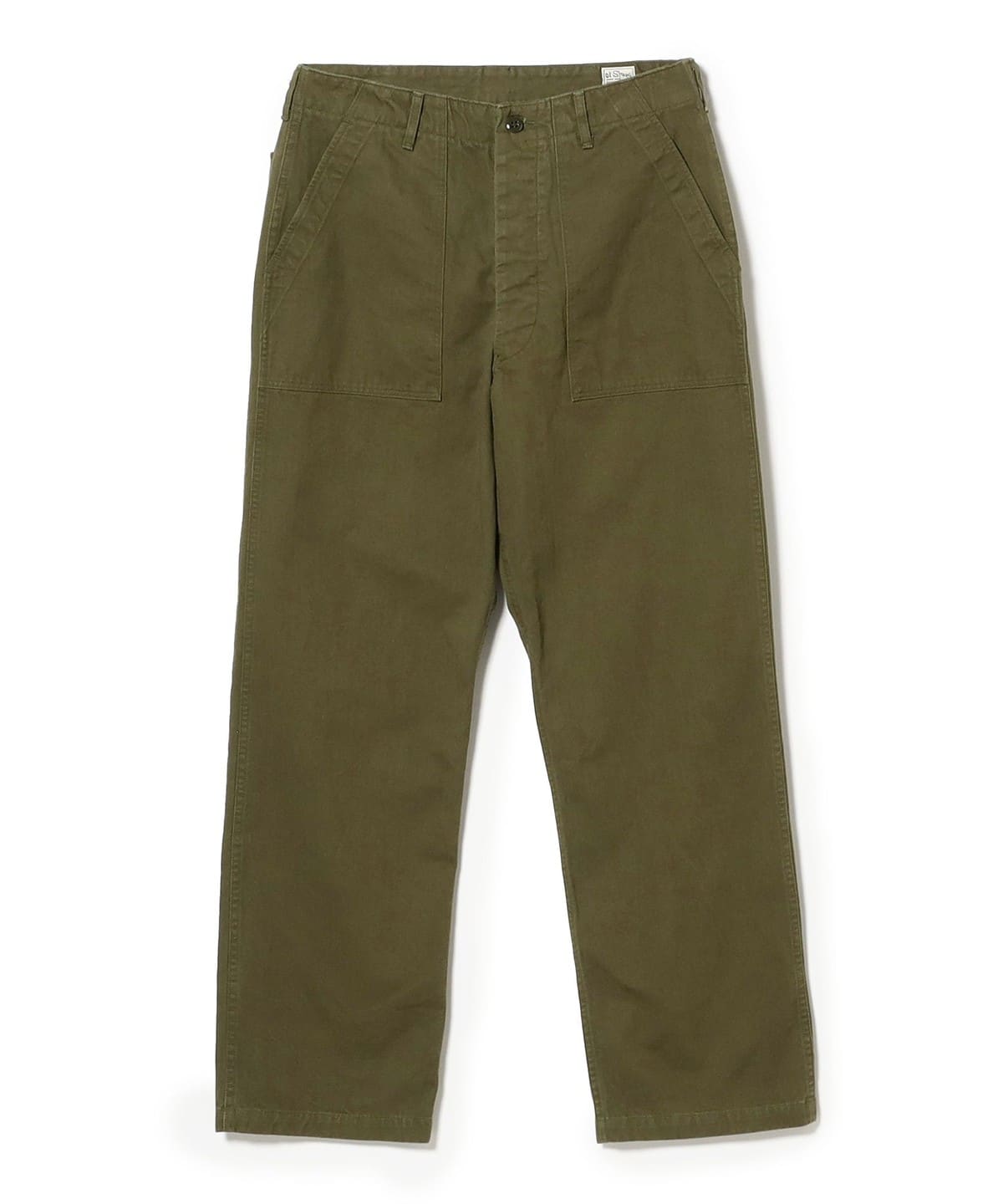 orSlow オアスロウ / HERRINGBONE VINTAGE FIT FATIGUE PANTS パンツ MEN ARMY GREEN 4(XL)