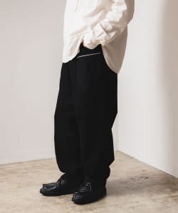 【+15%ポイントUP】【別注】HAVERSACK / ブラックデニム セルビッジ パンツ