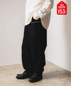 【+15%ポイントUP】【別注】HAVERSACK / ブラックデニム セルビッジ パンツ