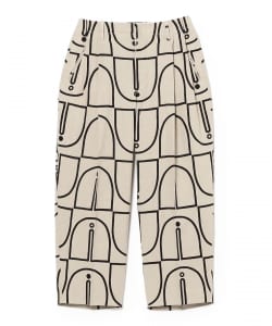 HAVERSACK ATTIRE / プリント ワイドパンツ