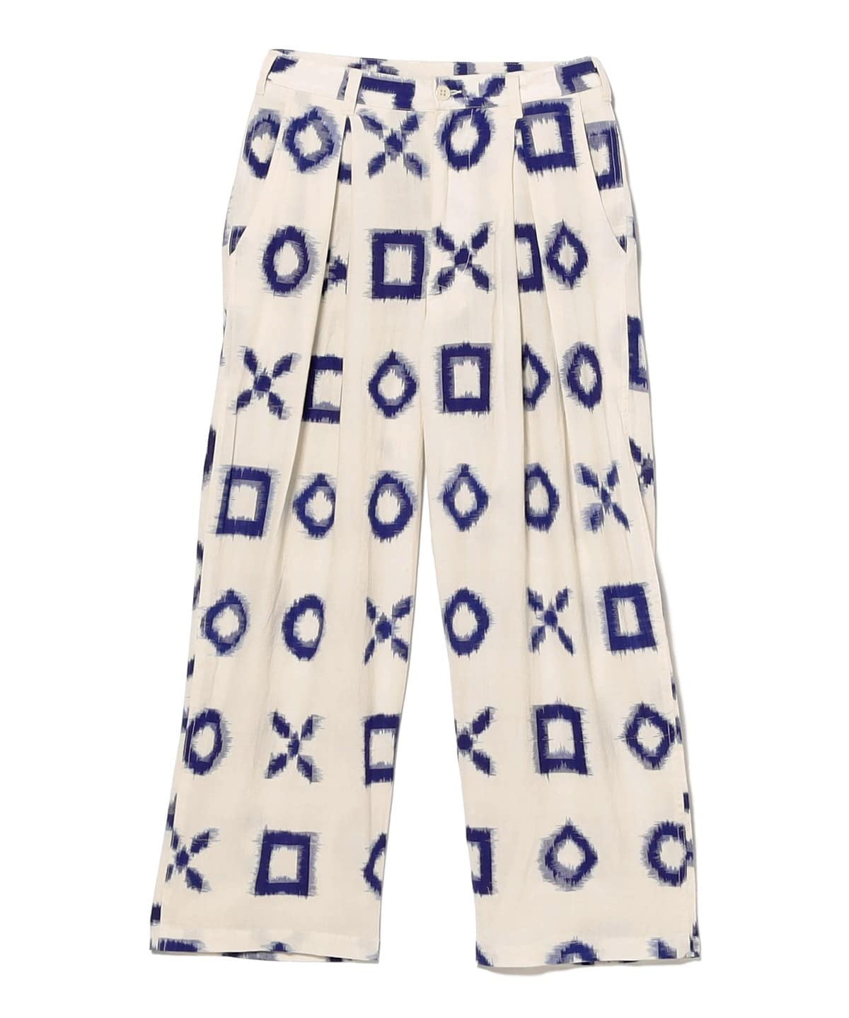 Monitaly ���j�^���[ / EKUSY PANTS �p���c �p���c MEN XX IKAT NATURAL x NAVY 32