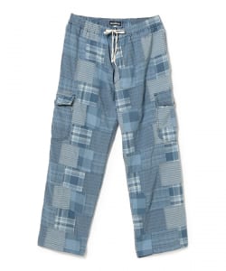 Monitaly /INDIGO PATCHWORK マリブパンツ
