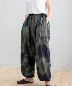 【夏の装いと暮らし展】宝島染工 / -thus- STORM カーゴパンツ