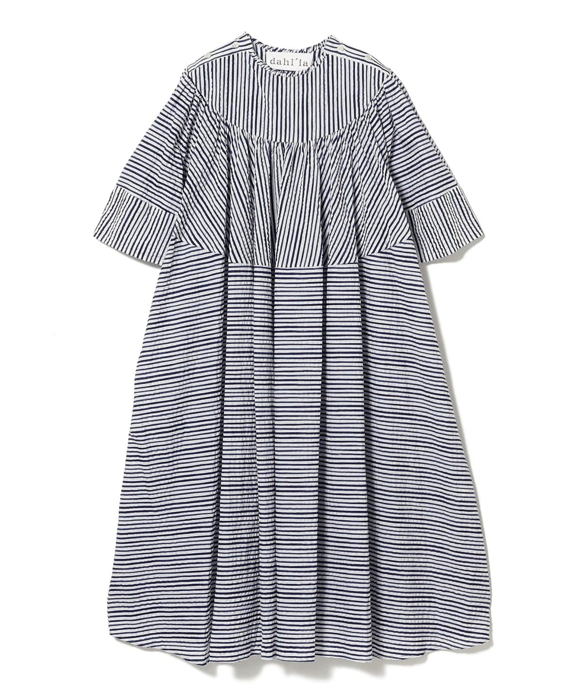 dahl'ia ダリア / ギャザー切替 ワンピース ワンピース WOMEN NAVY ONE SIZE dahl'ia ダリア / ギャザー切替 ワンピース ワンピース WOMEN NAVY ONE SIZE