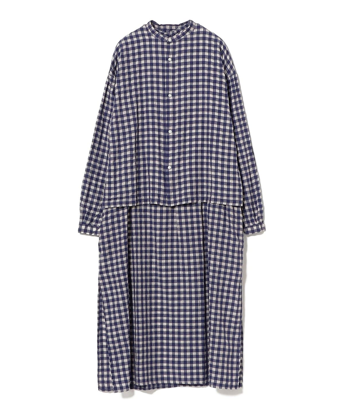 quitan キタン / SHIRT ON DRESS シャツ ワンピース ワンピース WOMEN SAKURA*DEEP NAVY** 00 quitan キタン / SHIRT ON DRESS シャツ ワンピース ワンピース WOMEN SAKURA*DEEP NAVY** 00