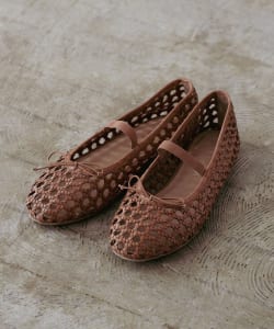 PAOLO BOVE / メッシュバンド バレエシューズ