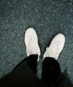 Whole Love Kyoto / HANAO SHOES Neutral White 花緒 スニーカー