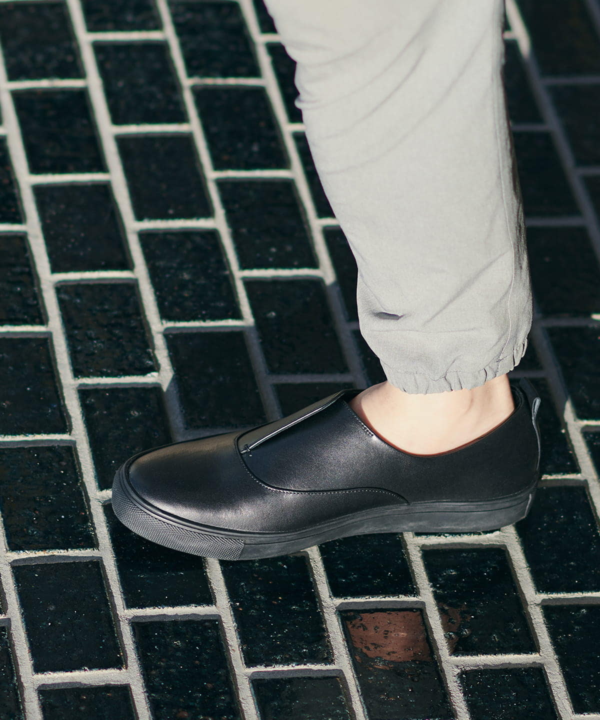 SEAM. SHOES / UNLACE BOLD MEN シューズ MEN BLACK 27cm SEAM. SHOES / UNLACE BOLD MEN シューズ MEN BLACK 27cm