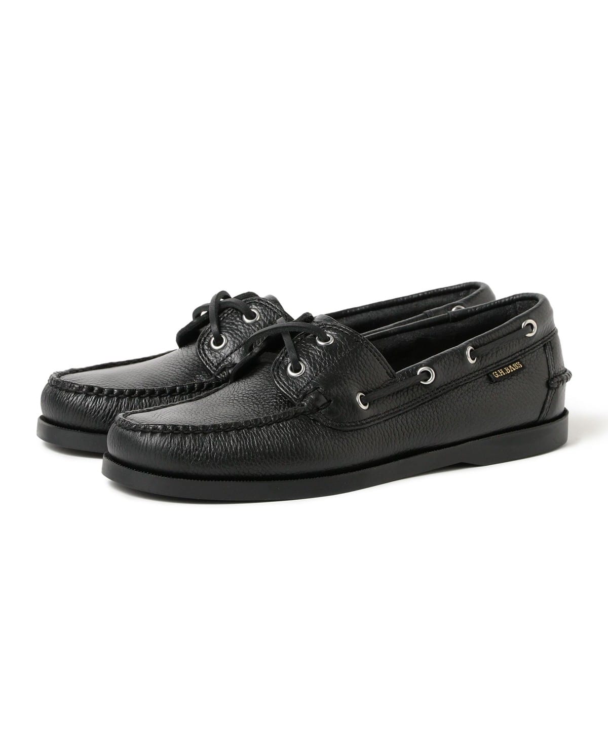 G. H.Bass ジーエイチバス / JETTY 2 BOATER 2 EYE デッキシューズ シューズ MEN BLACK US7(25cm) G. H.Bass ジーエイチバス / JETTY 2 BOATER 2 EYE デッキシューズ シューズ MEN BLACK US7(25cm)
