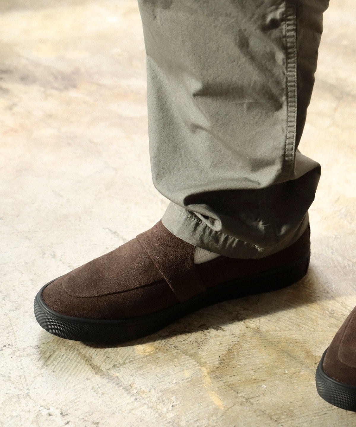 【別注】SEAM.SHOES / 絲絨樂福鞋