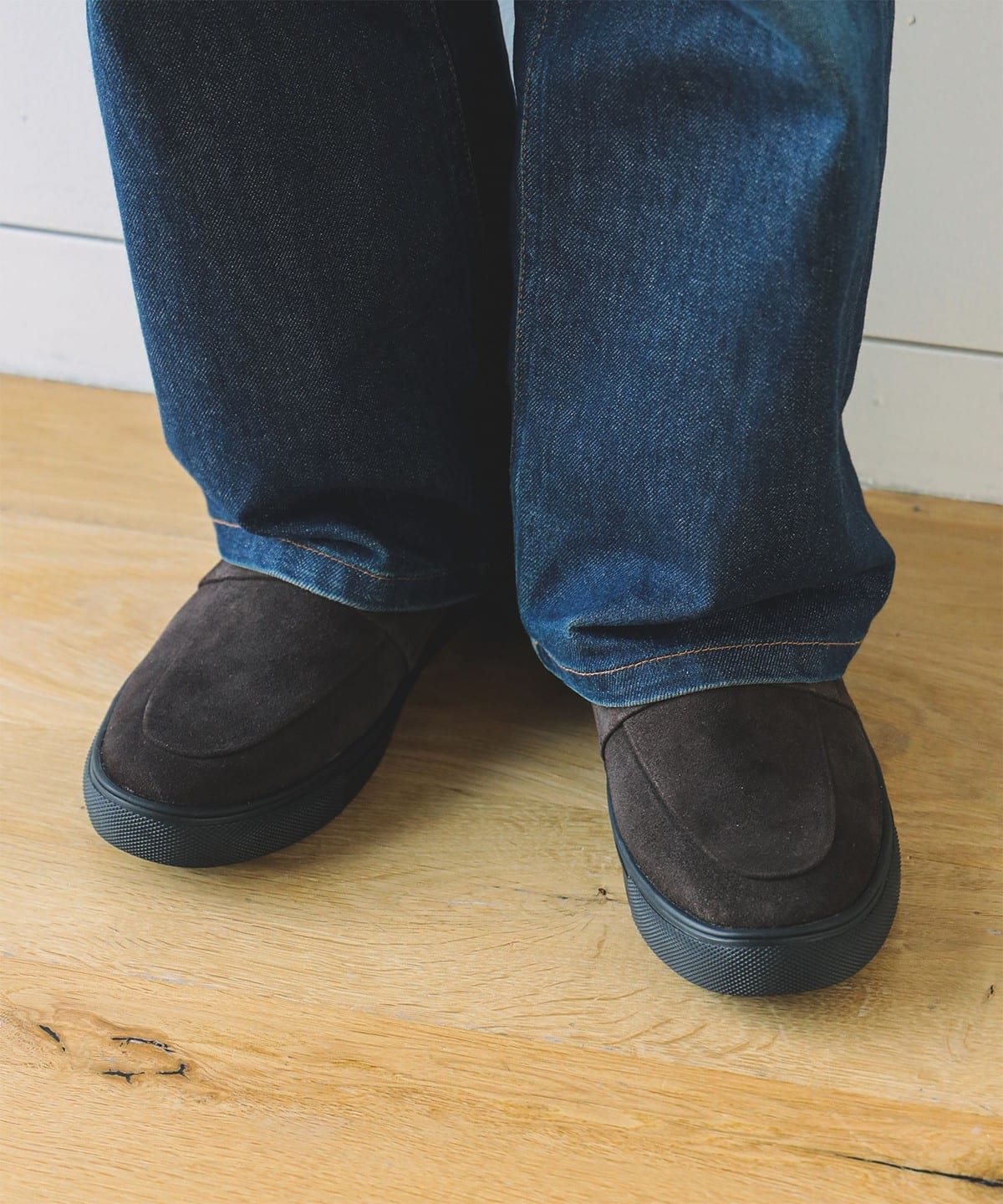 【別注】SEAM.SHOES / 絲絨樂福鞋
