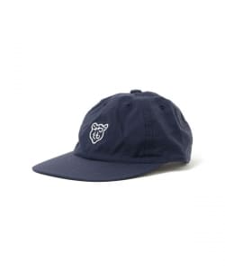 【八雲】BEAMS JAPAN / 播州織 木彫り熊マーク キャップ