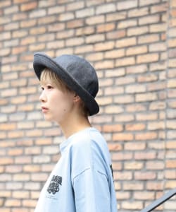 【予約】〈UNISEX〉丸高製帽所 × BEAMS JAPAN / 別注 デニム 通学帽