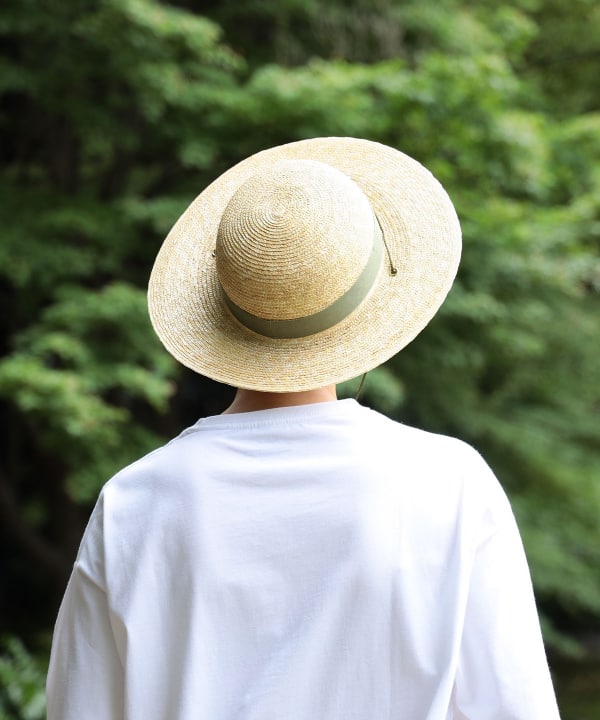 丸高製帽所 × BEAMS JAPAN / 別注 麦わら帽子 ストローハット