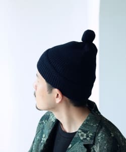 cableami / BABY ALPAKA WATCH CAP ニットキャップ with POM	