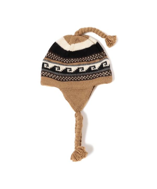 fennica（フェニカ）CHAMULA / Alpaca Ear Flap Knit Cap（帽子 ニット
