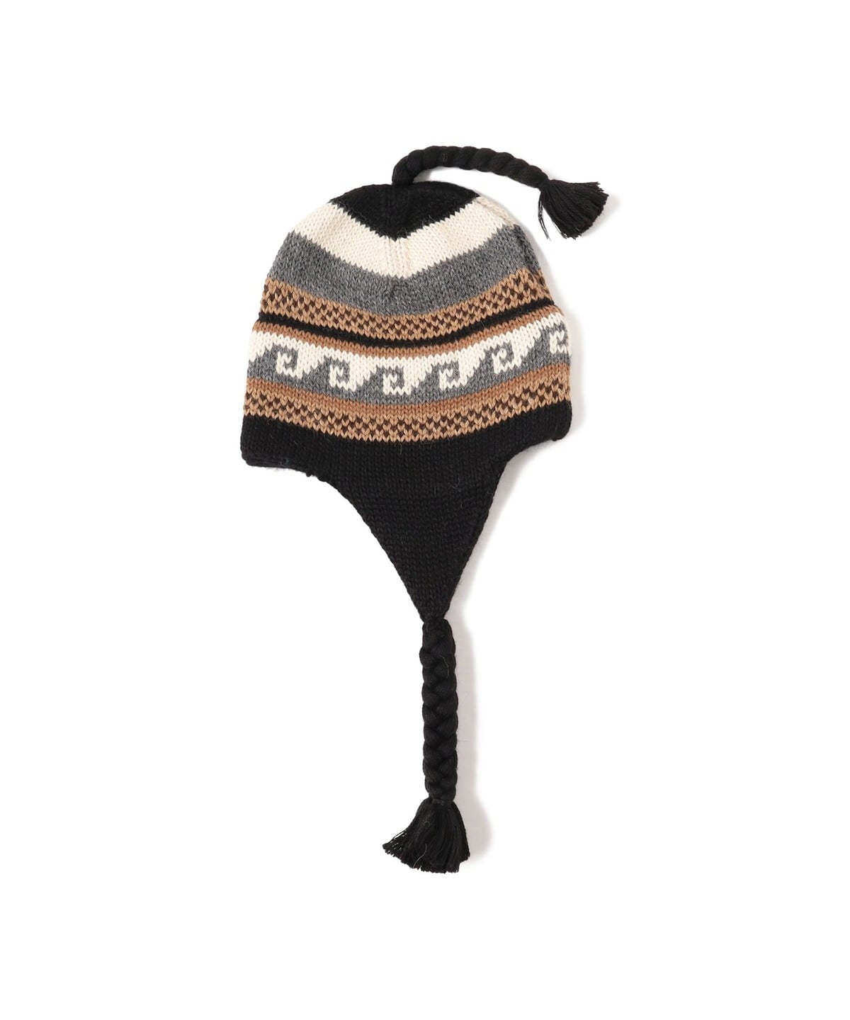 fennica（フェニカ）CHAMULA / Alpaca Ear Flap Knit Cap（帽子 ニット