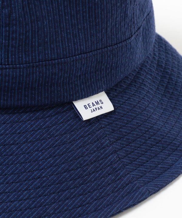 BEAMS JAPAN(ビームス ジャパン)【別注】長尾織布 / しじら織 ハット BEAMS JAPAN(ビームス ジャパン)【別注】長尾織布 / しじら織 ハット