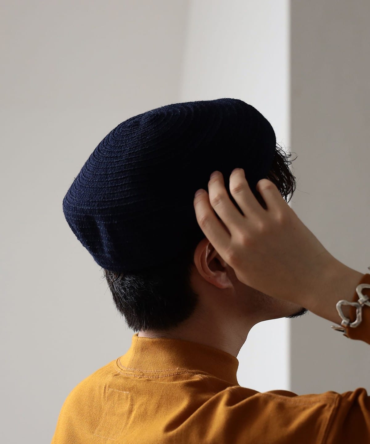fennica（フェニカ）cableami / SHETLAND WOOL BRAID BERET