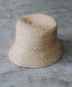 cableami / RAFFIA BRAID CLOCHE ハット