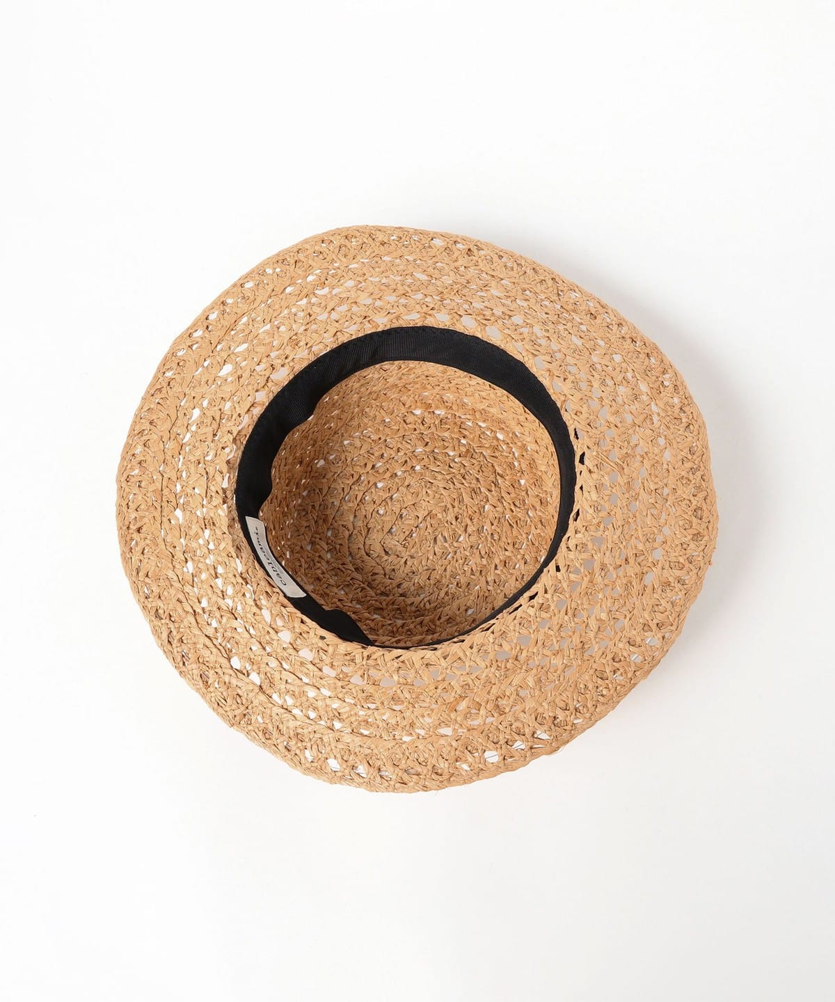 fennica（フェニカ）cableami / Raffia Open Weave BRAID BOATER