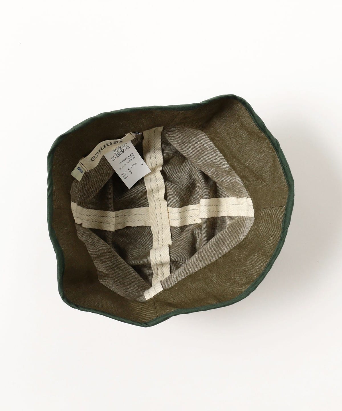 fennica（フェニカ）【別注】TATAMIZE / EASY HAT GREEN DENIM
