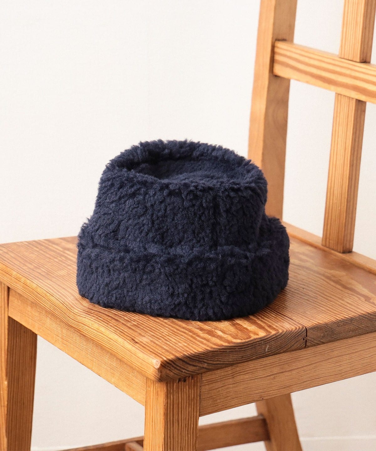 cableami ケーブルアミ / BOA TOQUE ボアハット 帽子 MEN NAVY L