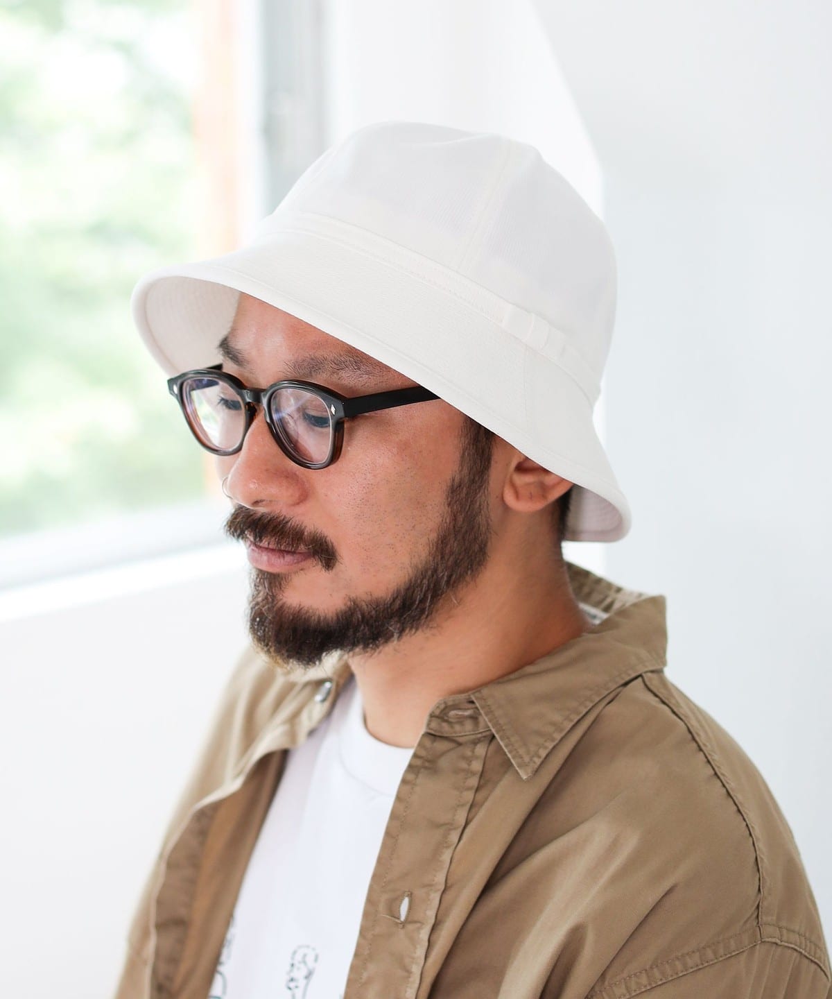 小津安二郎監督 / 小津安二郎 ピケ帽 帽子 MEN WHITE M 小津安二郎監督 / 小津安二郎 ピケ帽 帽子 MEN WHITE M