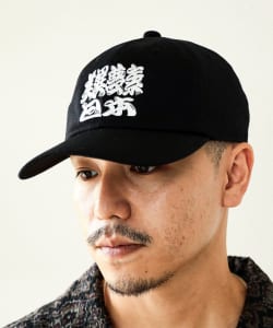 美異夢素日本 髭文字 キャップ